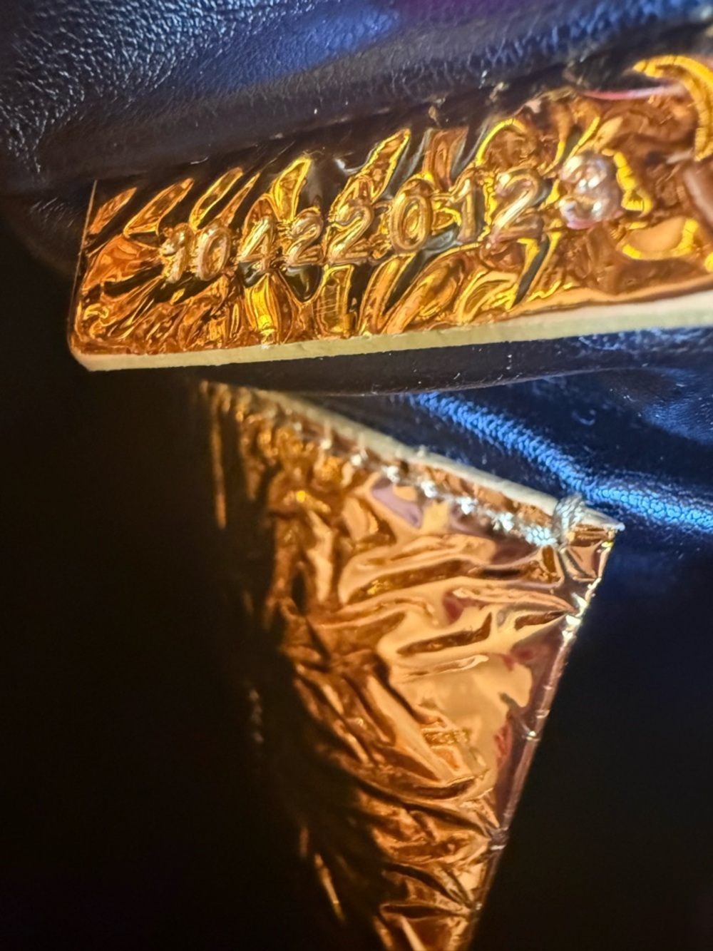 Proenza Schouler Metallic Gold Shoulder Bag - Picture 3 of 9